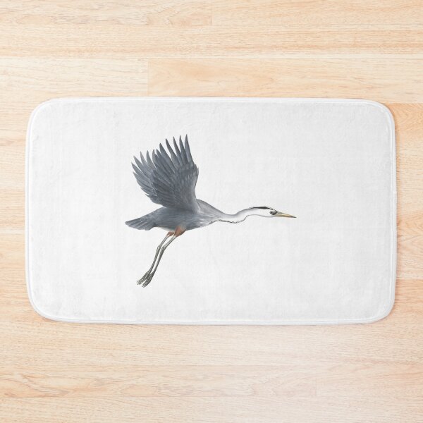 Item preview, Great Blue Heron Flying Bird Art designed and sold by kyla-leach.
