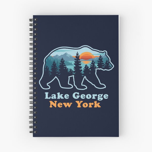 Item preview, Lake George New York Bear Silhouette  designed and sold by Milasneeze.