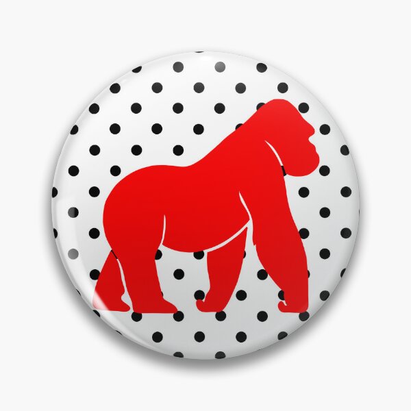 Item preview, Polka Dot Gorilla designed and sold by mariahblythedesigns.
