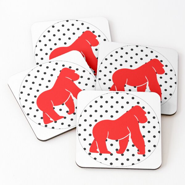 Artikelvorschau, Polka Dot Gorilla entworfen und verkauft von mariahblythedesigns.