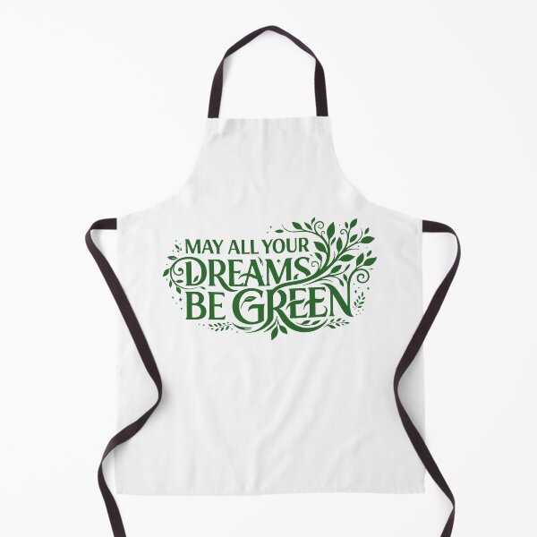 Item preview, May All Your Dreams Be Green - Nature Inspired Typography designed and sold by ModdiesColors.