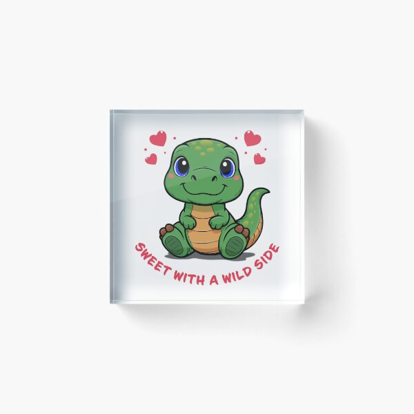 Item preview, Cute T-Rex – Sweet with a Wild Side designed and sold by Lily's World.