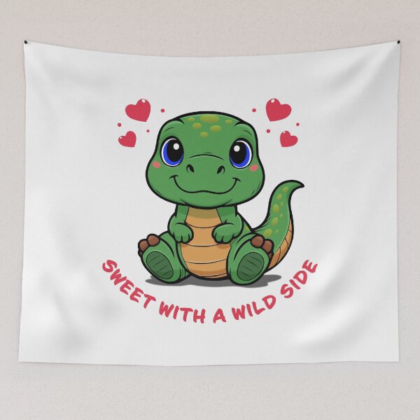 Item preview, Cute T-Rex – Sweet with a Wild Side designed and sold by Lily's World.