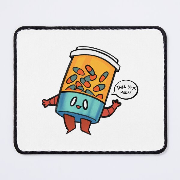 Item preview, Tank Guy Reminder Funny Pill Bottle Medical Graphic designed and sold by Ohlainart.