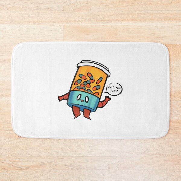 Item preview, Tank Guy Reminder Funny Pill Bottle Medical Graphic designed and sold by Ohlainart.