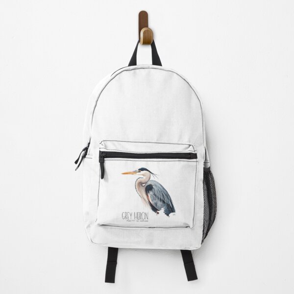 Item preview, Great Grey Heron Elegant Bird Wildlife Illustration designed and sold by kyla-leach.