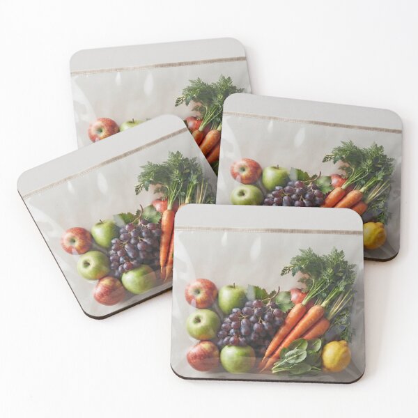 Item preview, Surreal Translucent Plastic Packaging Fresh Vegetables Bag designed and sold by Sulco Design.