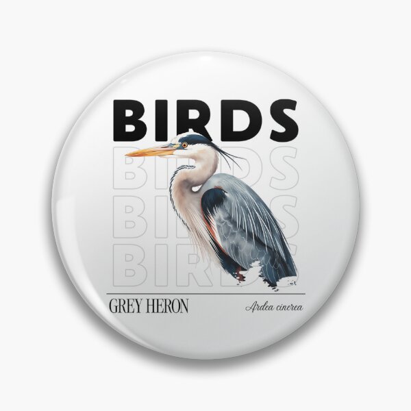Item preview, Great Grey Heron designed and sold by kyla-leach.