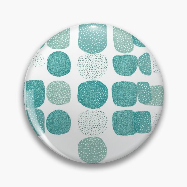 Item preview, Teal Mint Abstract Mid Century Modern Pattern designed and sold by CurrentPhase.