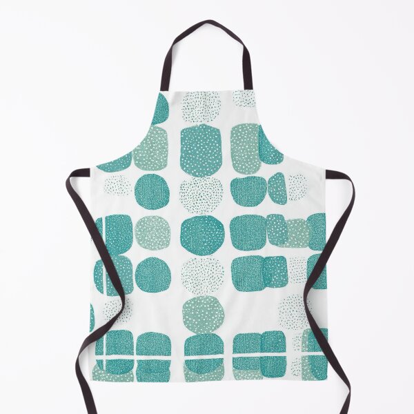 Item preview, Teal Mint Abstract Mid Century Modern Pattern designed and sold by CurrentPhase.