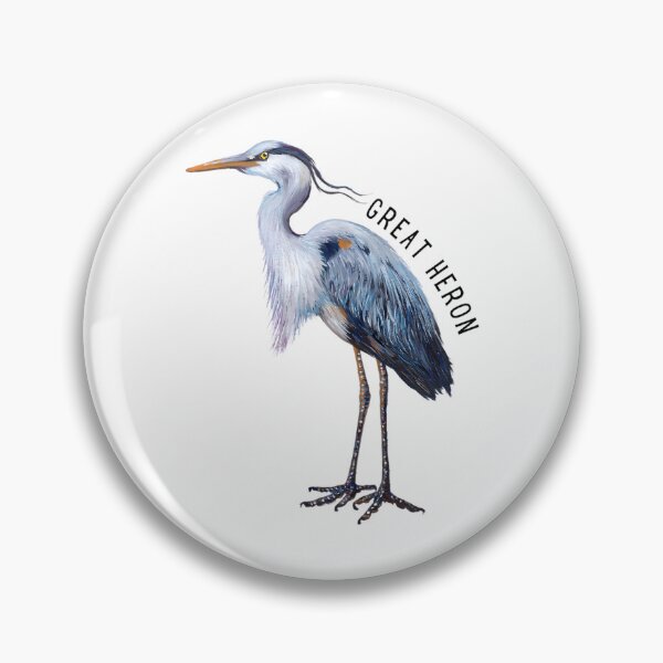 Item preview, Great Heron Bird designed and sold by kyla-leach.