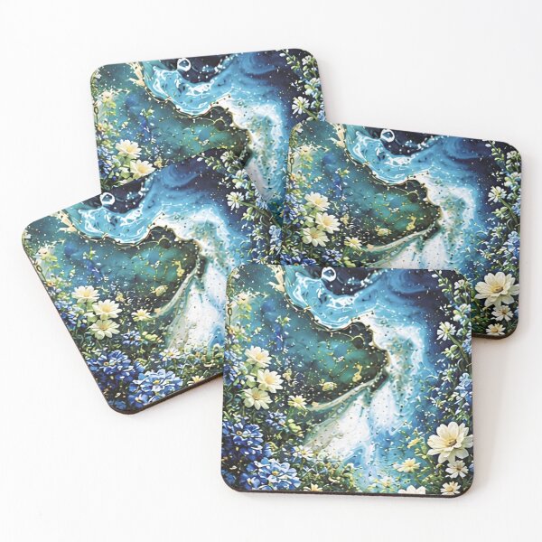Item preview, Flowing Ocean Bloom designed and sold by CyndiEpps.