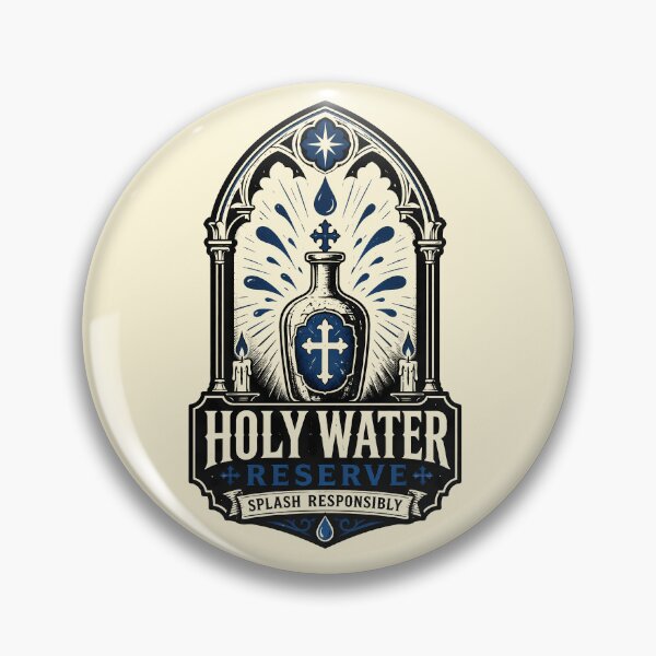 Item preview, Holy Water Reserve Label designed and sold by agearb.