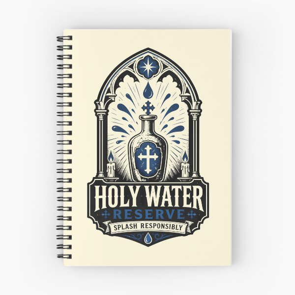 Item preview, Holy Water Reserve Label designed and sold by agearb.