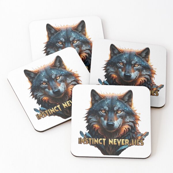 Item preview, WOLF - INSTINCT NEVER LIES designed and sold by The best online style shop.