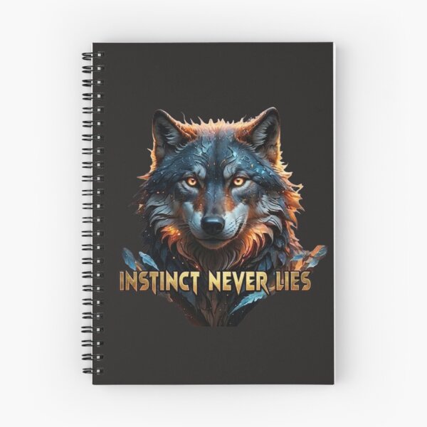 Item preview, WOLF - INSTINCT NEVER LIES designed and sold by The best online style shop.
