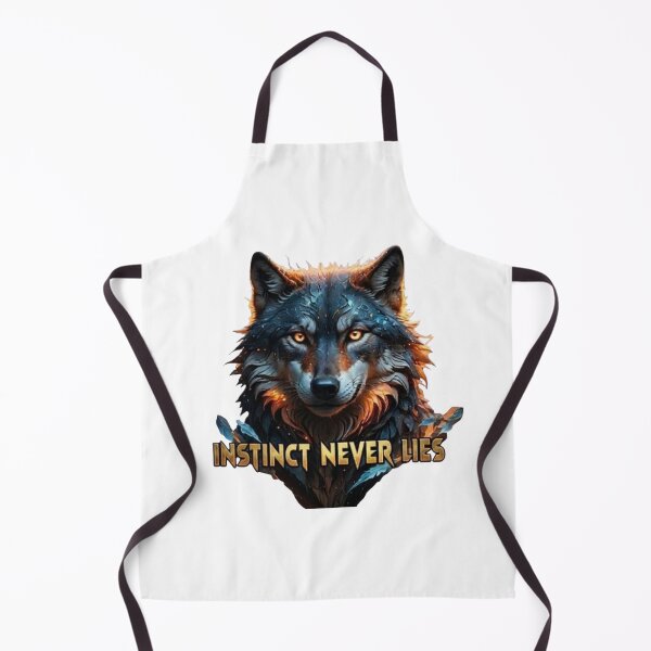 Item preview, WOLF - INSTINCT NEVER LIES designed and sold by The best online style shop.