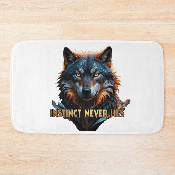 Item preview, WOLF - INSTINCT NEVER LIES designed and sold by The best online style shop.