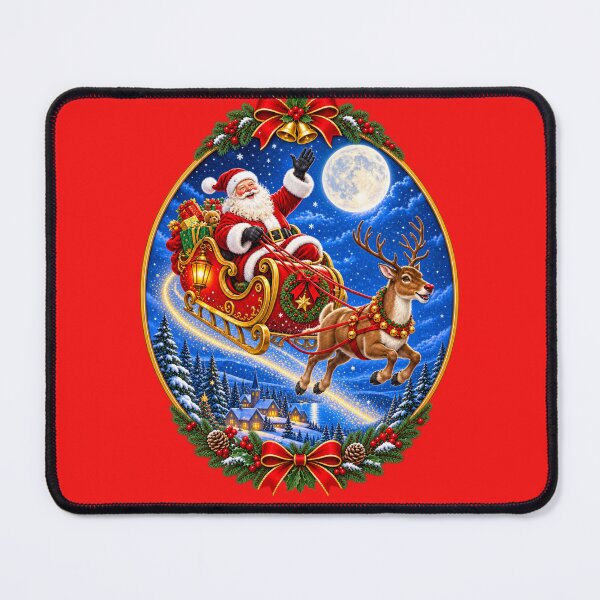 Item preview, Santa’s Joyful Christmas Sleigh designed and sold by Witch Joseph.