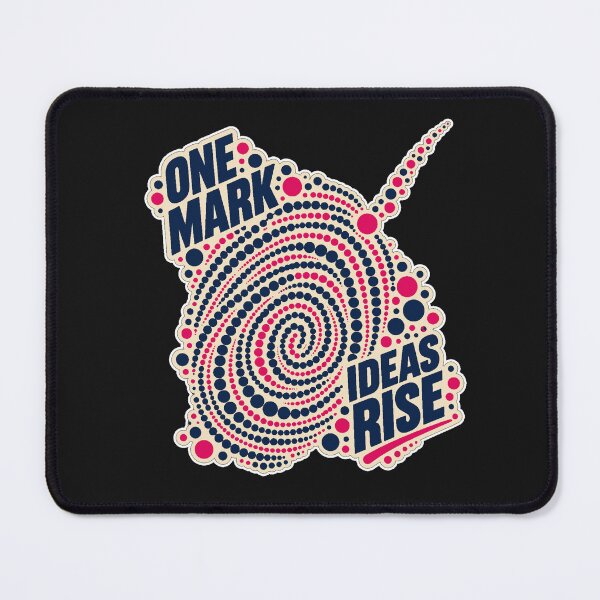 Item preview, International Dot Day Fingerprint – One Mark Ideas Rise Dot Mosaic designed and sold by Jaani-T.
