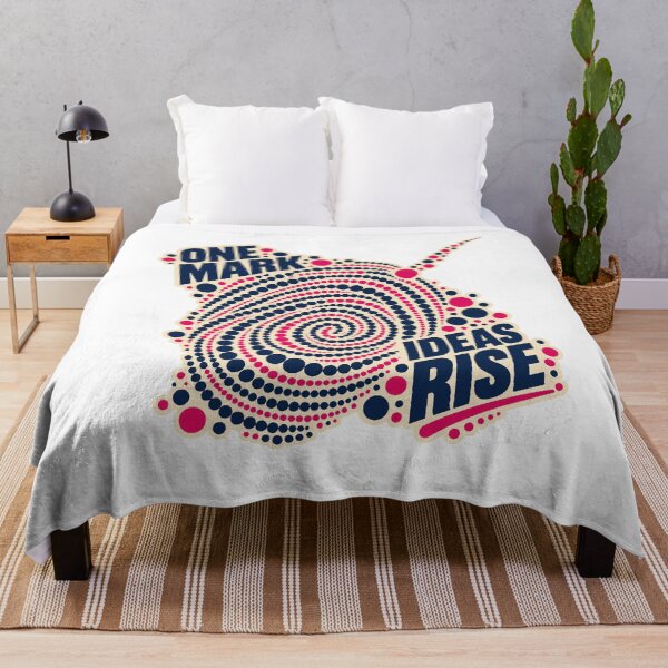 Item preview, International Dot Day Fingerprint – One Mark Ideas Rise Dot Mosaic designed and sold by Jaani-T.