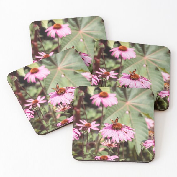 Item preview, Small Tortoiseshell Butterfly On Echinacea  designed and sold by Tanya C  Smith.