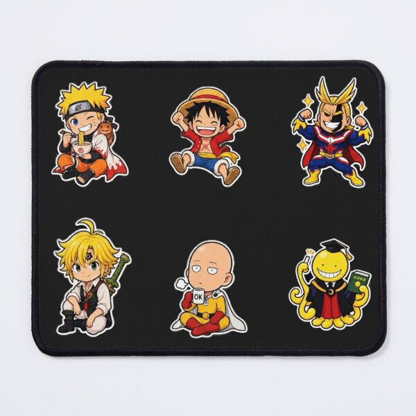Item preview, Naruto x Luffy x Saitama x Meliodas x Koro sensei x All might designed and sold by Madame-Verny.