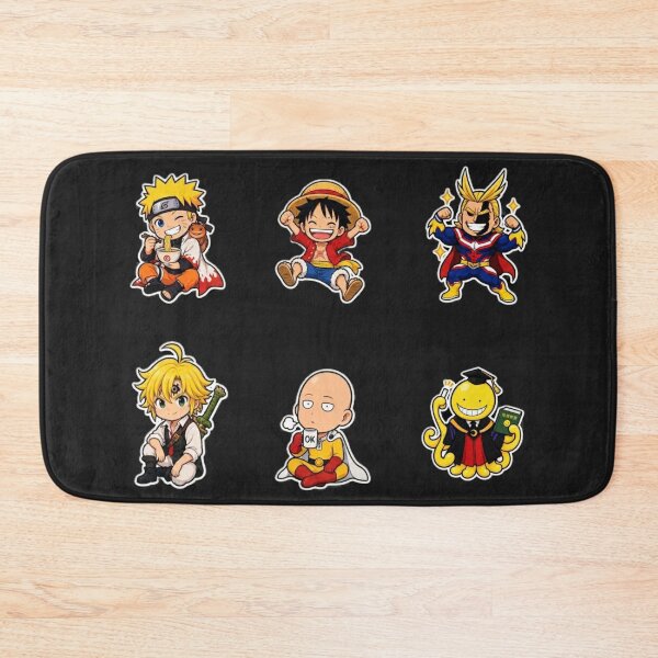 Item preview, Naruto x Luffy x Saitama x Meliodas x Koro sensei x All might designed and sold by Madame-Verny.