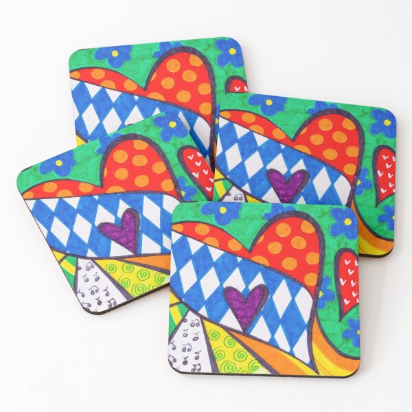 Item preview, Romero Britto –Romero Britto - Romero Britto - Romero Britto - Vibrant Colors, Pop Art  designed and sold by Romero Britto.