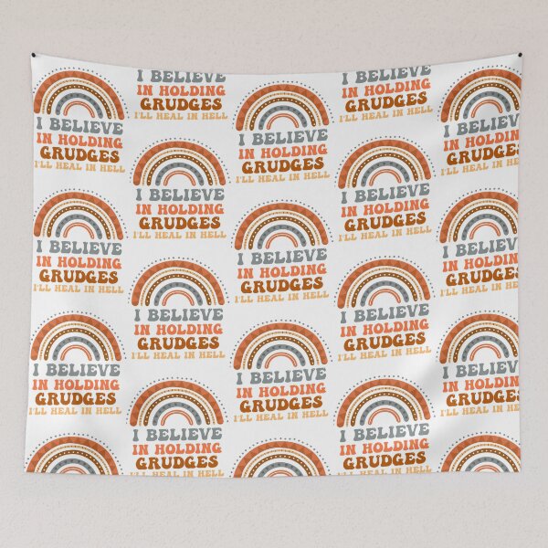 Item preview, I Believe In Holding Grudges I_Ll Heal In Hell designed and sold by caterin-aasbne.