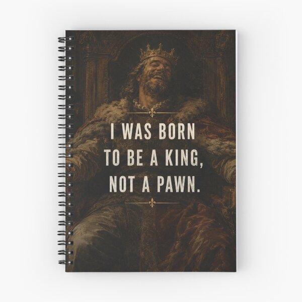 Item preview, Born to Be a King Not a Pawn designed and sold by vibemuseum.studio.
