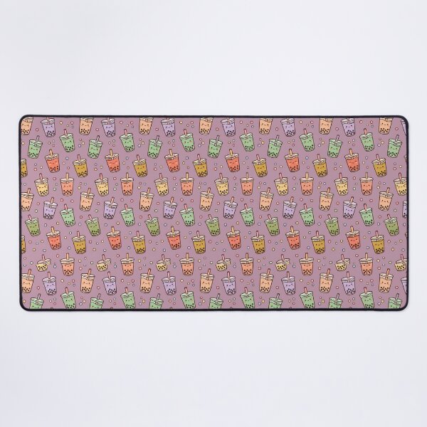 Item preview, Cute Boba Tea Cups Seamless Pastel Pattern designed and sold by StickVerse by Owais.