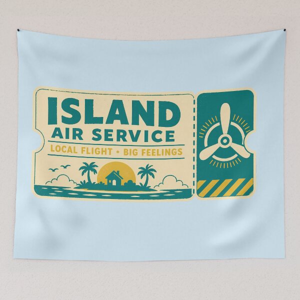 Item preview, Island Air Service Boarding Pass designed and sold by agearb.