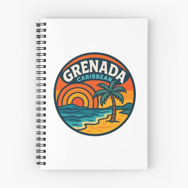 Item preview, Grenada Caribbean Trippy Retro Travel designed and sold by matthe-lopez.