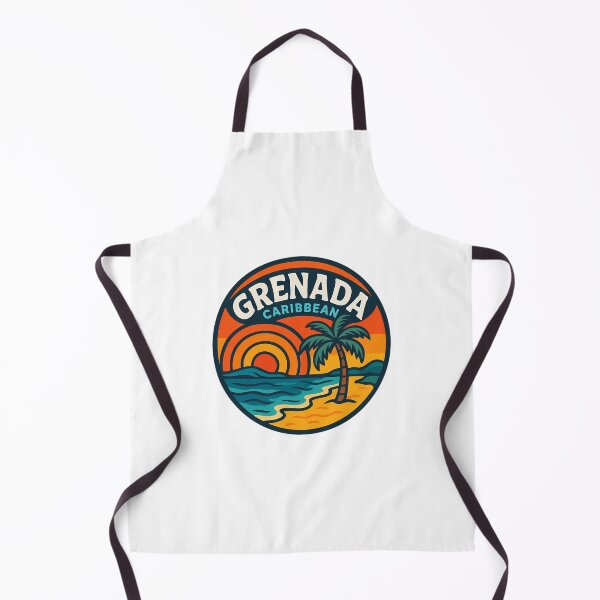 Item preview, Grenada Caribbean Trippy Retro Travel designed and sold by matthe-lopez.