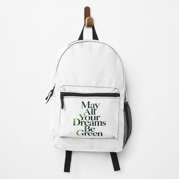 Item preview, May All Your Dreams Be Green - Soft Green Gradient Quote Lettering designed and sold by ModdiesColors.