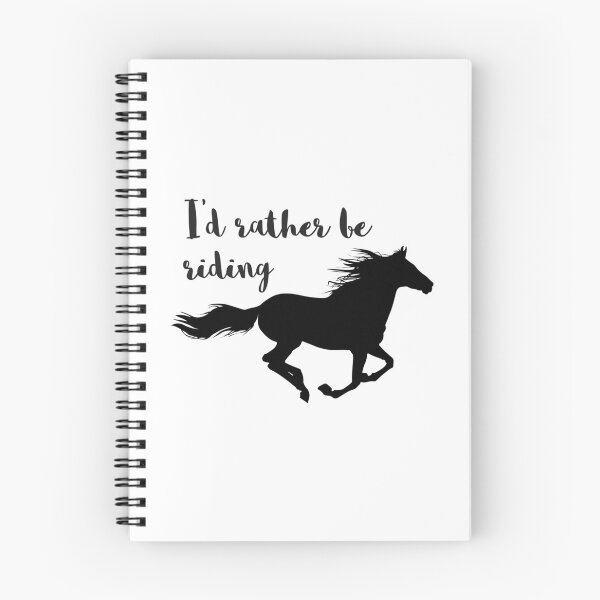 Item preview, I'D Rather Be Riding Horses designed and sold by lyric-olivares.