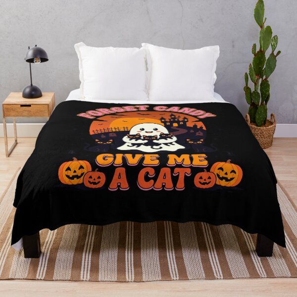 Item preview, Forget Candy Give Me A Cat Halloween Cat Lover Feline designed and sold by w66aboo.