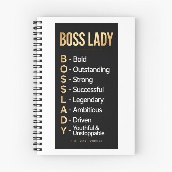 Item preview, BOSS LADY designed and sold by Suadela Branding.