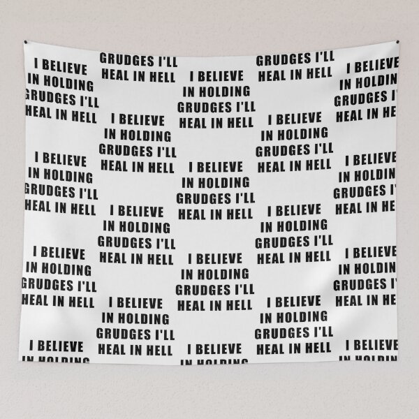Item preview, I Believe In Holding Grudges I'Ll Heal In Hell  designed and sold by caterin-aasbne.