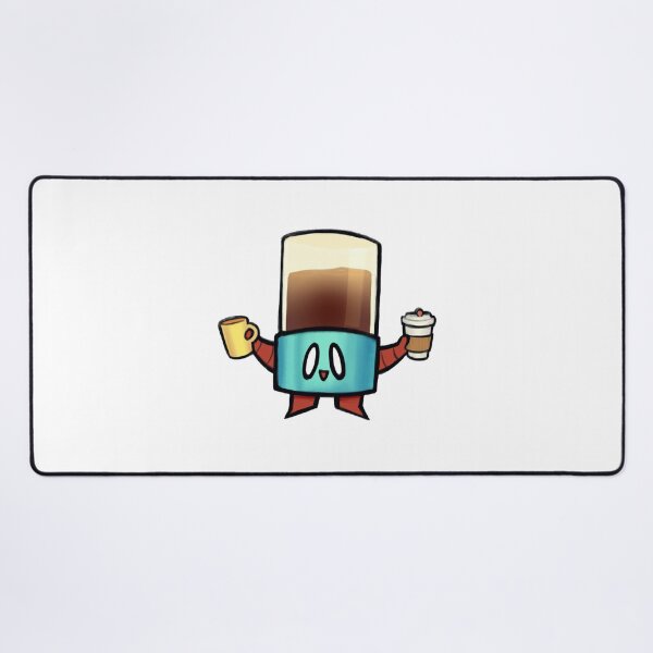 Item preview, Coffee Tank Guy Cute Cartoon Caffeine Drink Mascot Art designed and sold by Ohlainart.