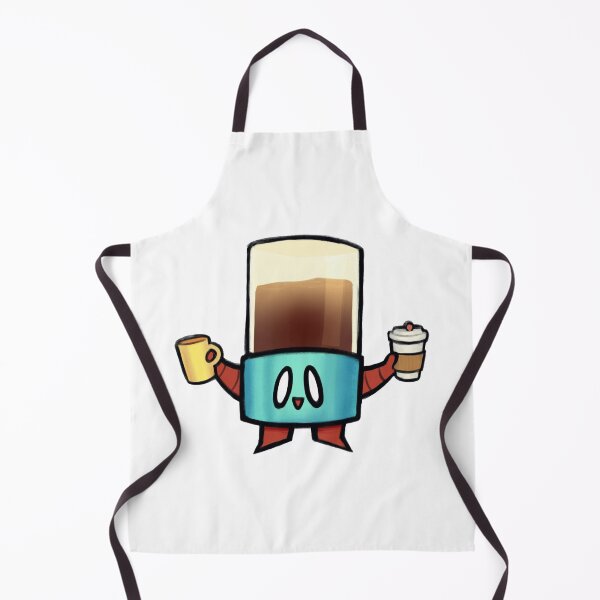 Item preview, Coffee Tank Guy Cute Cartoon Caffeine Drink Mascot Art designed and sold by Ohlainart.