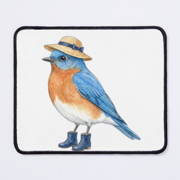 Item preview, Bluebird Straw Hat designed and sold by Roy & Tiffany.
