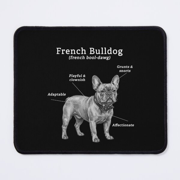Item preview, French Bulldog BW Illustration designed and sold by SUP-R-Ts.