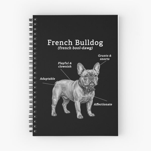 Item preview, French Bulldog BW Illustration designed and sold by SUP-R-Ts.