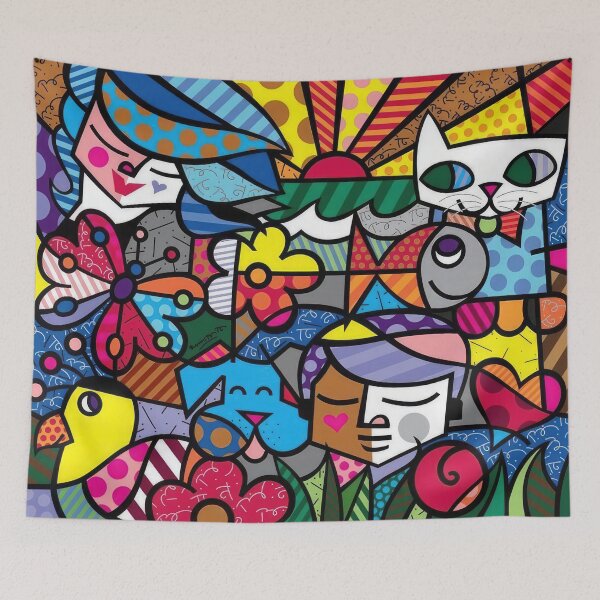 Item preview, Romero Britto –Romero Britto - Romero Britto - Romero Britto - Vibrant Colors, Pop Art  designed and sold by Romero Britto.