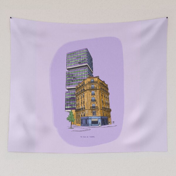 Item preview, 90 rue de Tolbiac designed and sold by JonathanMeur.