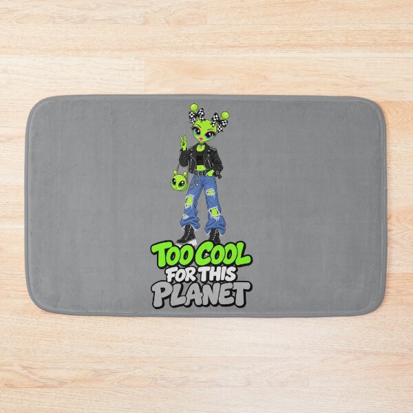 Item preview, Too Cool for This Planet – Alien Rocker Girl designed and sold by Aimetoi.