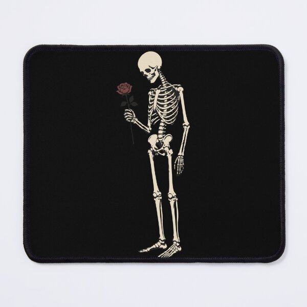 Item preview, Skeleton Holding a Rose Minimalist Gothic Halloween designed and sold by Sunday.Supply.