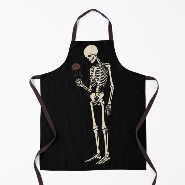 Item preview, Skeleton Holding a Rose Minimalist Gothic Halloween designed and sold by Sunday.Supply.